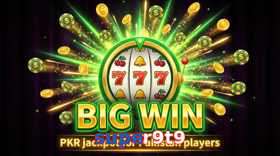 Big win animation on Super9t9 slot game